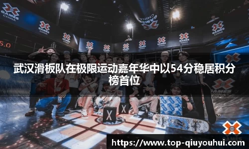 武汉滑板队在极限运动嘉年华中以54分稳居积分榜首位
